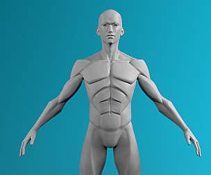 Stylized male V2