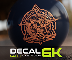 DECAL LOGO SCI-FI 006
