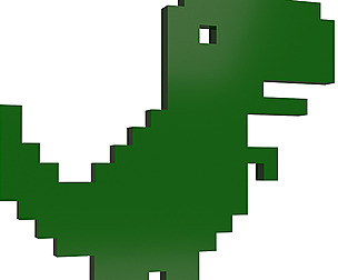 Google Dinosaur T-Rex