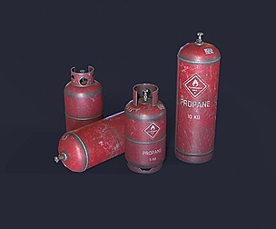 Gas cylinders