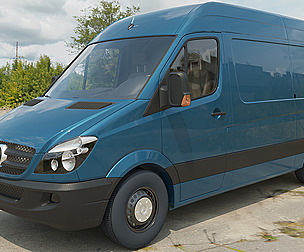 benz-sprinter 3D model