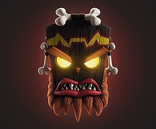 Uka Uka Crash Bandicoot
