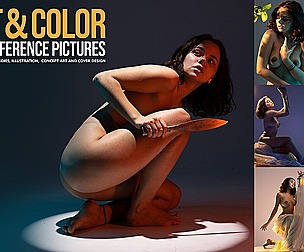 380+ Light&Color Female Reference Pictures