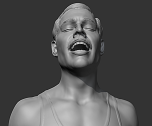 Freddie Mercury 3D print model