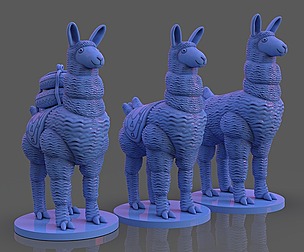 Stylized Llama 3 Versions