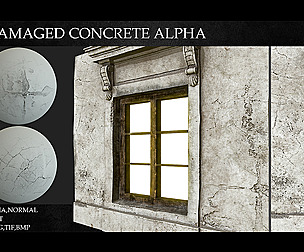 70 Damaged Concrete Alpha-VOL 1