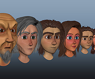 3D Characters Pack
