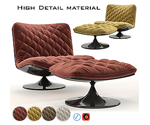 Special edition of Baxter marilyn Armchair Fabric