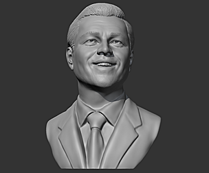 Leonardo Dicaprio 3D print model
