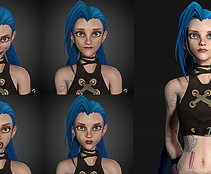 Jinx Arcane league of legends