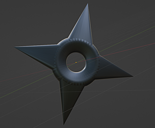 3D shuriken