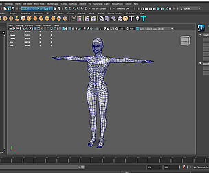Female base mesh