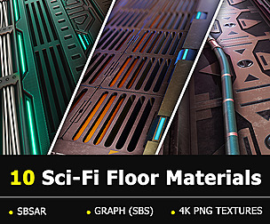 10 Sci-Fi Floor Materials
