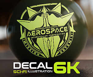 DECAL LOGO SCI-FI 001