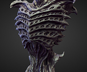 TORSO17 high poly sculpt