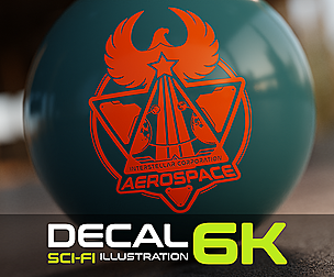 DECAL LOGO SCI-FI 002