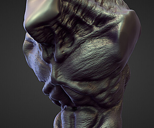 TORSO21 high poly sculpt