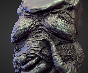 TORSO26 high poly sculpt
