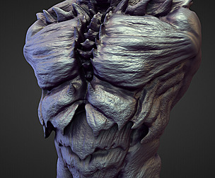 TORSO32 high poly sculpt