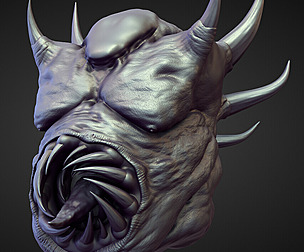 TORSO34 high poly sculpt