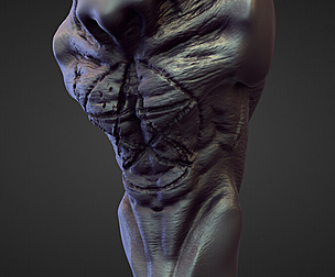 TORSO38 high poly sculpt