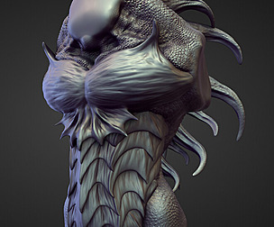 TORSO40 high poly sculpt