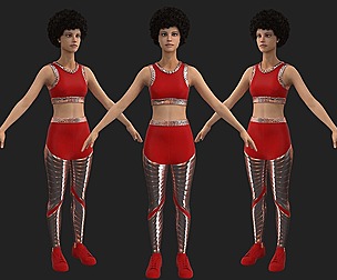 Outfit Female Marvelous Designer And Clo3d