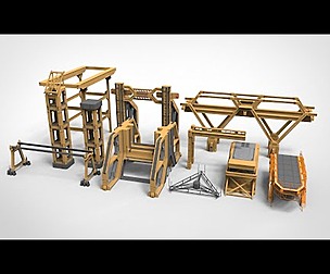 Sci Fi Modular Environment 17
