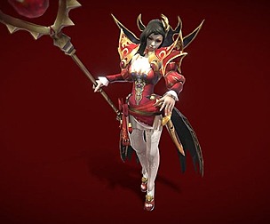 Fantasy Chess RPG Character - Volva