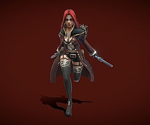Fantasy Chess RPG Character - Trinity
