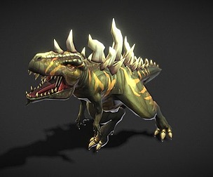 Fantasy Chess RPG Character - Trex