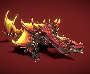 Fantasy Chess RPG Character - Smaug