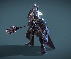 Fantasy Chess RPG Character - Skelking