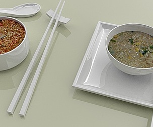 Nissin cooked instant noodles -2 types (Blend)
