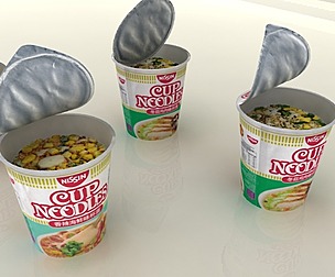 Nissin instant cup noodles - mc & ss flavors (Max)