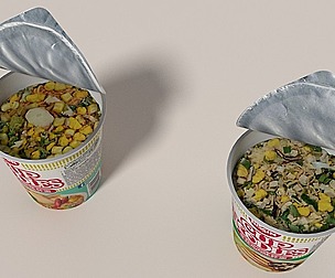 Nissin instant cup noodles mc-ss flavors (Blend)