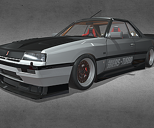 NISSAN SKYLINE R30 WIDE BODY