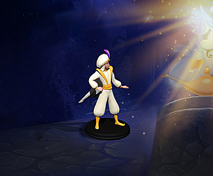 Aladdin Stl file 3d model print
