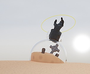 Desert hand potion