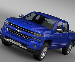 Chevrolet Silverado LTZ Z71 Crew Cab Sh Box 2016