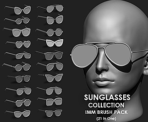 Sunglasses IMM Brush Pack 21 in One