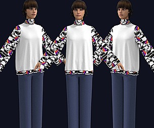 Outfit Female Marvelous Designer And Clo3d