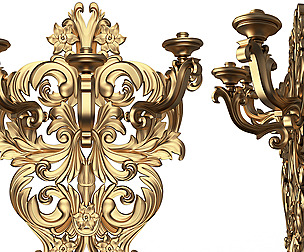 Classic Wall Chandelier 03