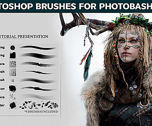 Photoshop Brushes for Photobashing