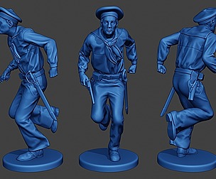 American Sailor Civil War Union Run ACWUS1