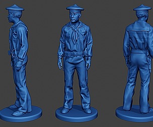 American Sailor Civil War Union Stand ACWUS1