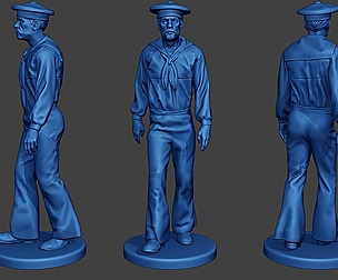 American Sailor Civil War Union Walk ACWUS1