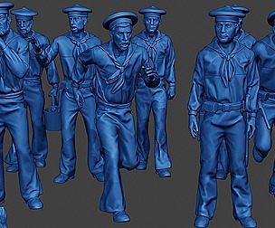 American Sailors Civil War Union Pack2 ACWUS1