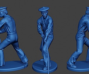 American Sailor Civil War Union Rope2 ACWUS2