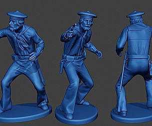 American Sailor Civil War Union Shoot ACWUS2